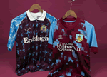 burnley shirts 1991 & 2022