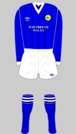 cardiff city november 1983 kit