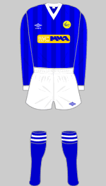 cardiff city 1984-85 kit