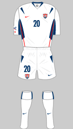 usa 2003 womens world cup white kit