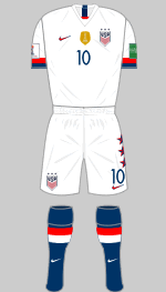 usa 2019 WWC blue socks