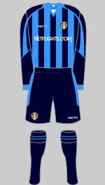 leeds united away kit 2008-09