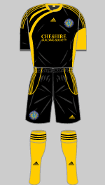 macclesfield town 2009-10 away kit