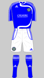 macclesfield town 2009-10 home kit