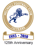 millwall fc 125th anniversary crest