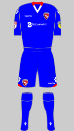 morecambe fc 2018-19 change kit