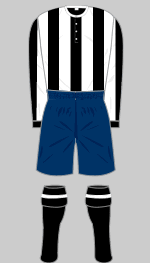 newcastle united 1905 fa cup final kit