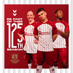 northampton town 125th anniversary kit