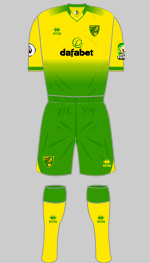 norwich city 2019-20 1st kit