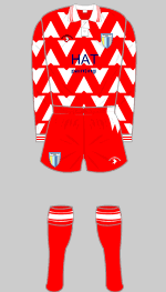 reading 1991 away kit