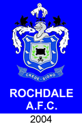 rochdale fc crest 2004