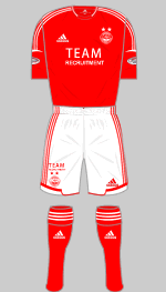 aberdeen fc home kit