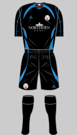 brechin city 2009-10 away kit (Pendle)