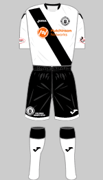 edinburgh city fc 2016-17 1st kit