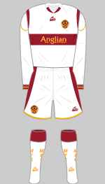 motherwell fc change kit 2007-08