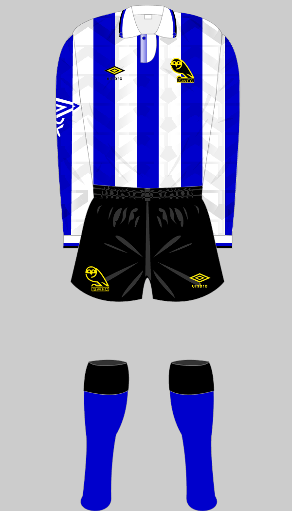 sheffield wednesday august-december 1991