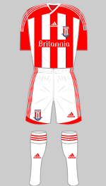 stoke city fc 2011-12 home kit