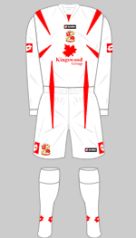 swindon town 2007-08 away kit