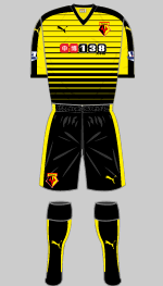 watford fc 2015-16 kit