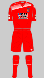 bangor city 2016-17 change  kit