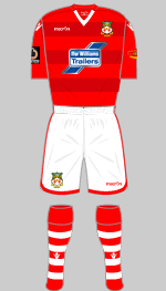 wrexham fc 2018-19 1st kit