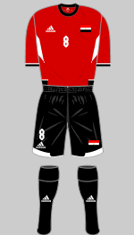 egypt 2012 olympics football kit v new zealand