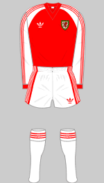 wales 1982-84 alternative 1st kit